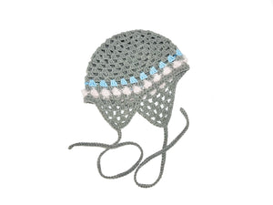 STONE BLOSSOM EARFLAP HAT