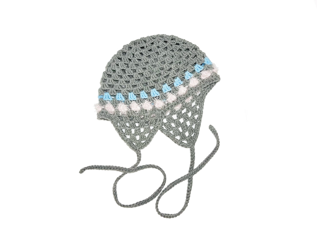 STONE BLOSSOM EARFLAP HAT