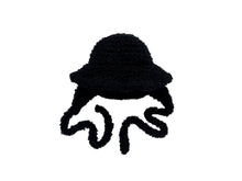 Load image into Gallery viewer, BLACK PLUSH BUCKET HAT
