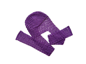 ROYAL PURPLE HAT SCARF