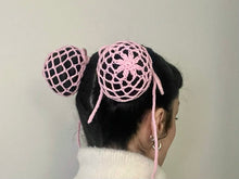 Load image into Gallery viewer, PINK BLOSSOM BUN COVER SET
