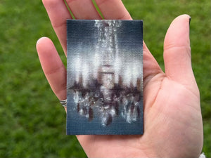 'FUZZY CHANDELIER' MAGNET