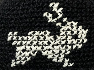 RUNNING RABBITS BEANIE
